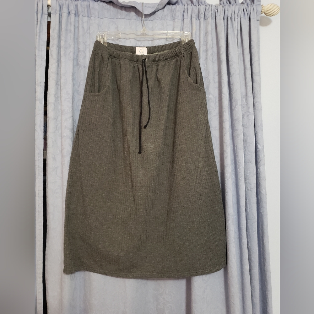 Gray Athletic Skirt